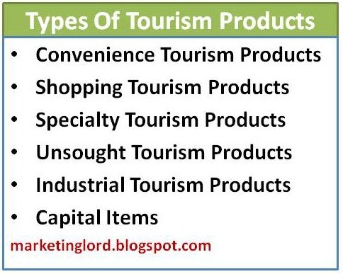 type of tourist product